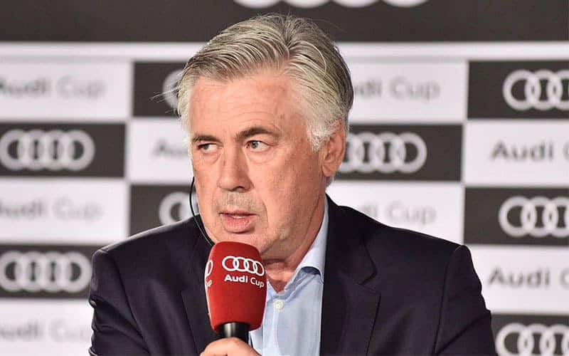 Bayern Monaco, Ancelotti: "La Juve &egrave; ancora davanti a tutti, anche senza Bonucci. Aspettiamo le milanesi"