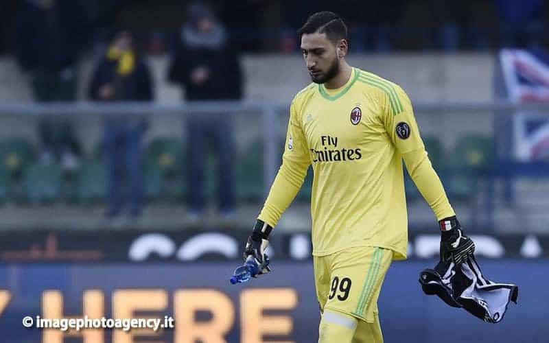 Milan-Udinese, infortunio per Donnarumma: al suo posto entra Reina