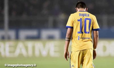 Cagliari-Juventus, Dybala stop: infortunio muscolare, entra Douglas Costa