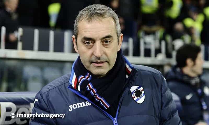 Sassuolo-Sampdoria, Giampaolo: "Eravamo a mezzo servizio. Napoli? Nessuna chiamata"