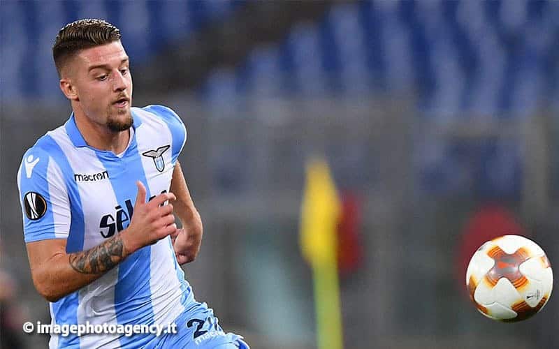 Sampdoria-Lazio, Milinkovic-Savic: "Tre punti necessari. Avevo visto subito che il gol di Caicedo era regolare"