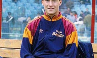 C'era una volta&hellip; Francesco Totti: 25 anni fa esordiva l'eterno capitano della Roma