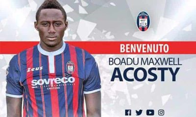 Crotone: ufficiale l&rsquo;arrivo di Acosty dal Latina