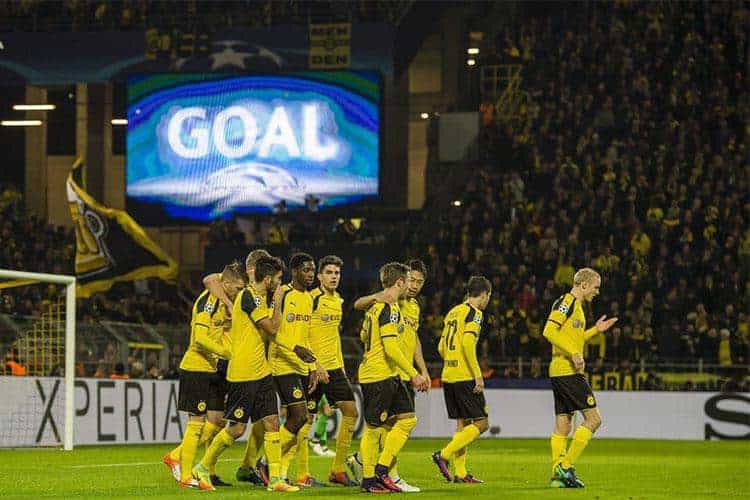 Champions League, Dortmund e Legia nella storia: mai cos&igrave; tanti gol in un match