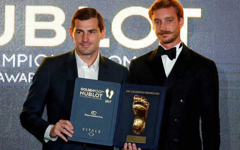 Golden Foot 2017, Iker Casillas succede a Buffon