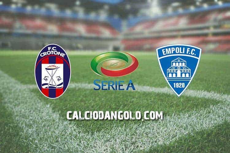 Crotone-Empoli, probabili formazioni e stato di forma