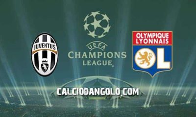 Juventus-Lione, le formazioni ufficiali