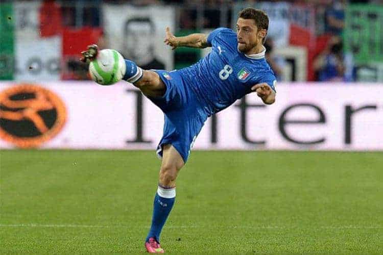 Italia, infortunio per Marchisio durante il match contro l&rsquo;Uruguay