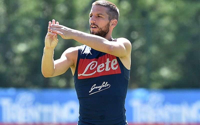 Napoli, contatti con gli agenti di Mertens per la modifica della clausola