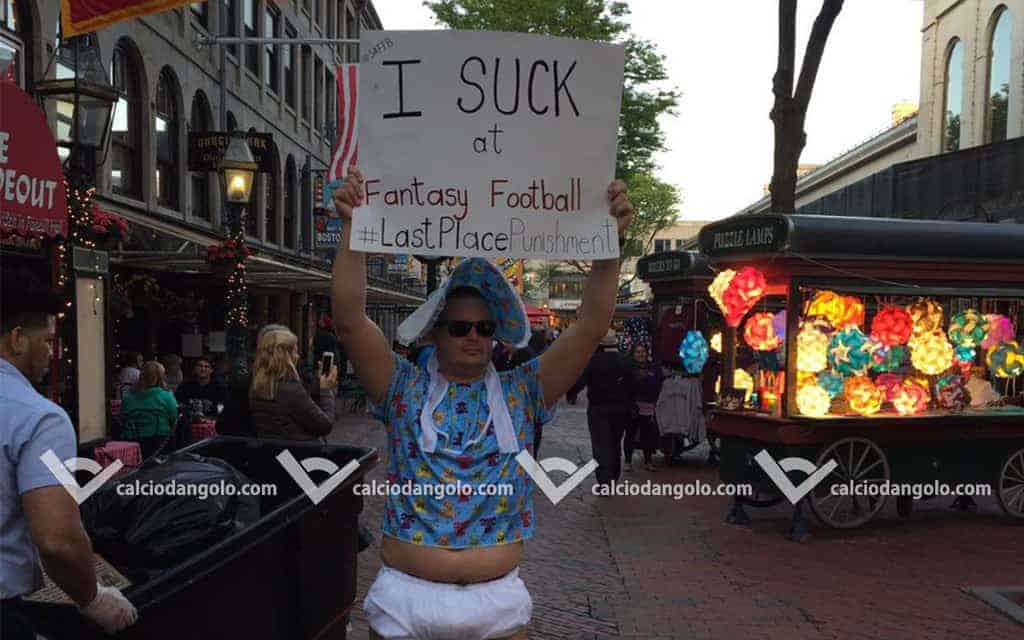 Ultimo al fantacalcio? A Boston si paga la penitenza [FOTO]