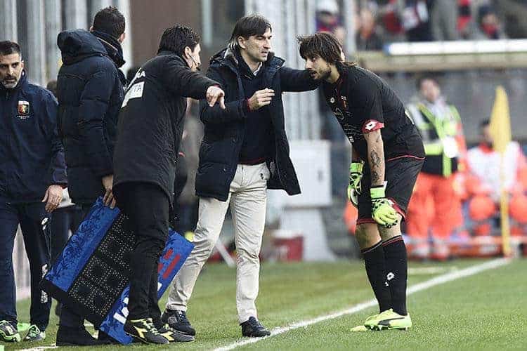 Genoa: comunicato sull&rsquo;infortunio di Perin. Ecco il report medico