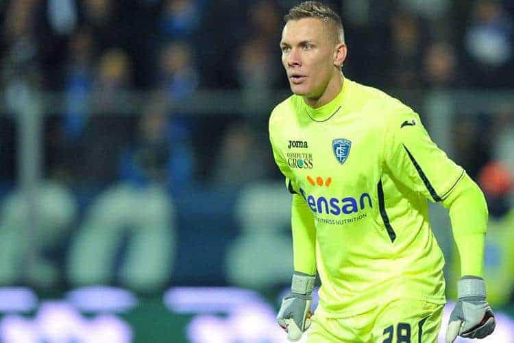 Empoli, che stagione di Skorupski! Quattro rigori parati fino ad ora