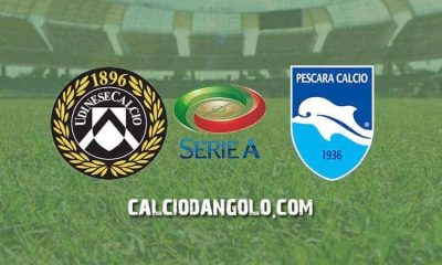 Udinese-Pescara, probabili formazioni e stato di forma