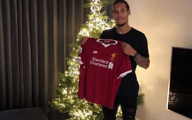 UFFICIALE: van Dijk al Liverpool, &egrave; il difensore pi&ugrave; pagato di sempre