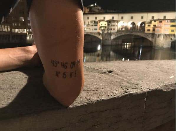 Fiorentina, Borja Valero si tatua le coordinate di Firenze: &ldquo;Sulla mia pelle per sempre&rdquo;