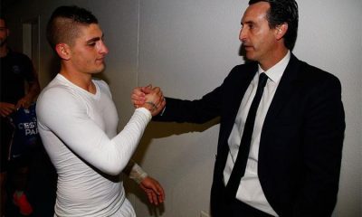 PSG, Emery: &ldquo;Verratti e Marquinhos l&rsquo;anima giovane de PSG&rdquo;