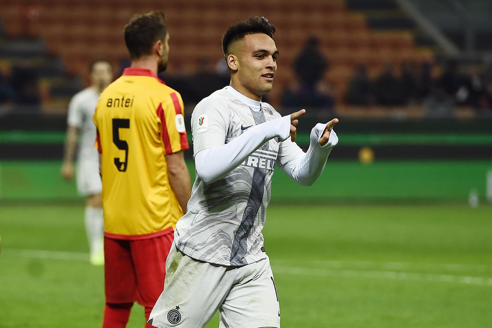 Inter-Benevento 6-2: goleada dei nerazzurri. Prima doppietta per Lautaro