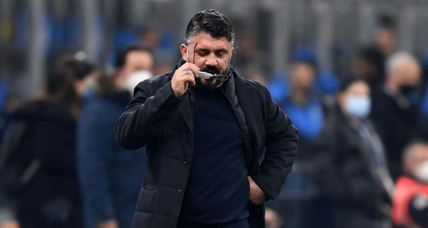 Juventus-Napoli, Gattuso amaro: &ldquo;Ci &egrave; mancata un po&rsquo; di fortuna&rdquo;