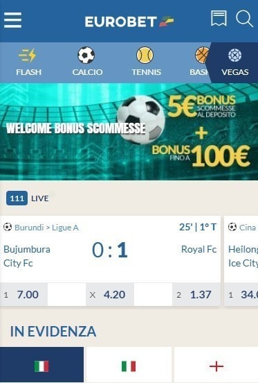 Eurobet applicazione