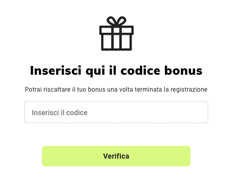 codice promozionale sisal