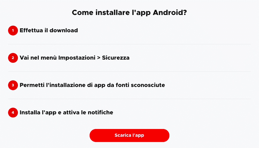 Betclic App: instalazzione