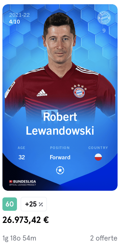 Lewandowski Sorare