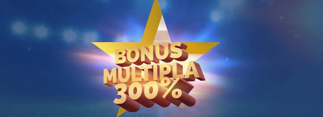 Bonus Multipla 300%