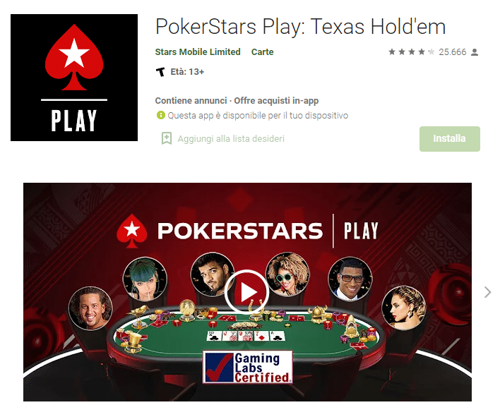 Pokerstars App