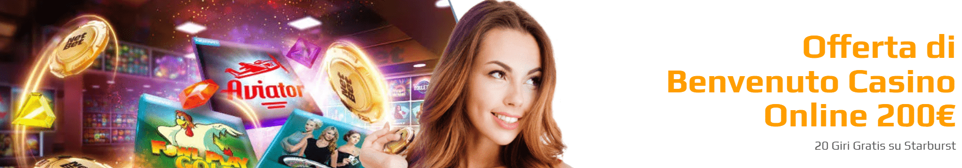 Netbet Casino: massimo di 200&euro; per i giochi da casin&ograve;