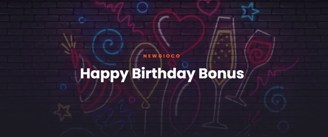 Newgioco happy birthday