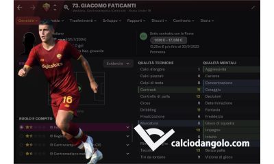 Faticanti, un super talento made in Italy: la Roma ha il suo nuovo De Rossi?