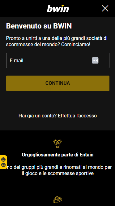 bwin login