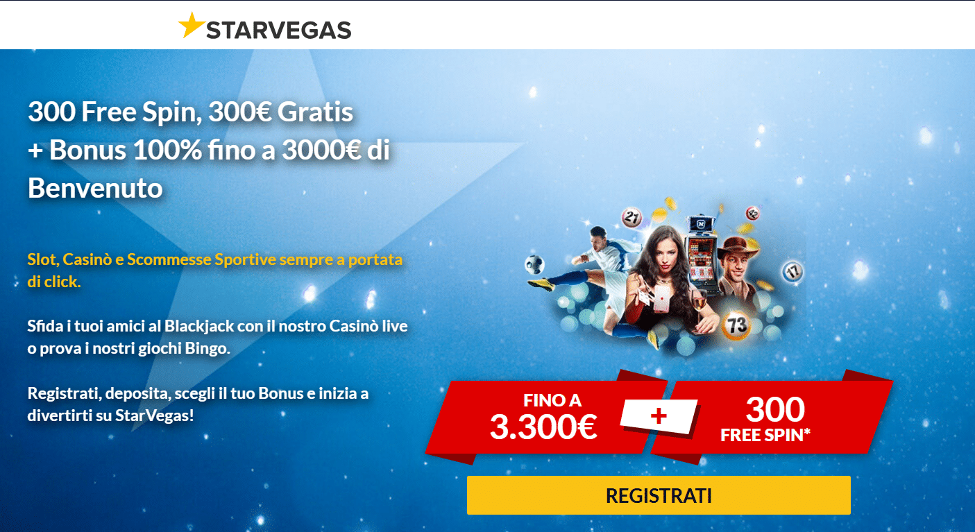 codice promozionale starvegas