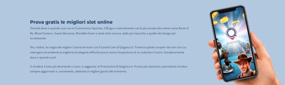 Quigioco App-Promozioni