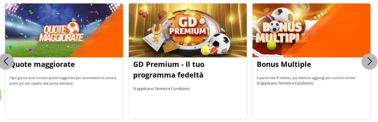 Gioco Digitale-Bonus scommesse