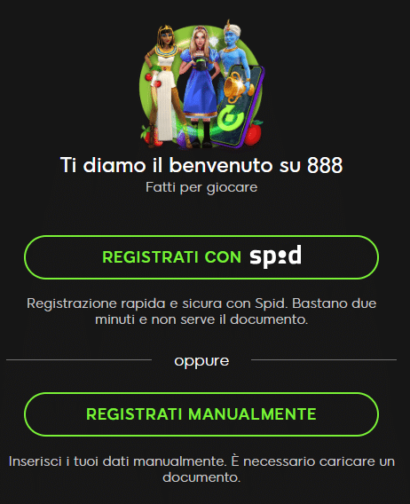 888 codice promozionale