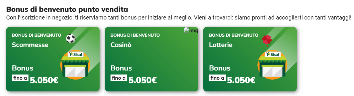 codice promozionale sisal