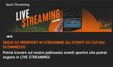 888 Sport recensione-Live Streaming