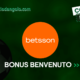 Betsson Bonus Benvenuto Febbraio 2026: bonus e registrazione