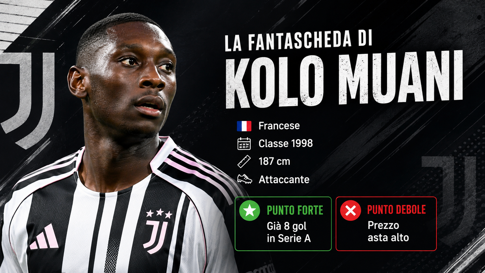 Fantacalcio, la scheda di Kolo Muani alla Juventus: non &egrave; Vlahovic ma piace cos&igrave;